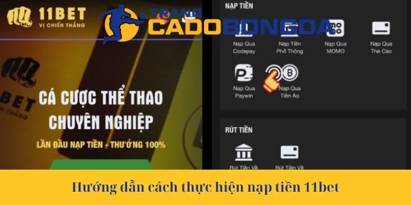 Nắm rõ cách thức nạp tiền đơn giản