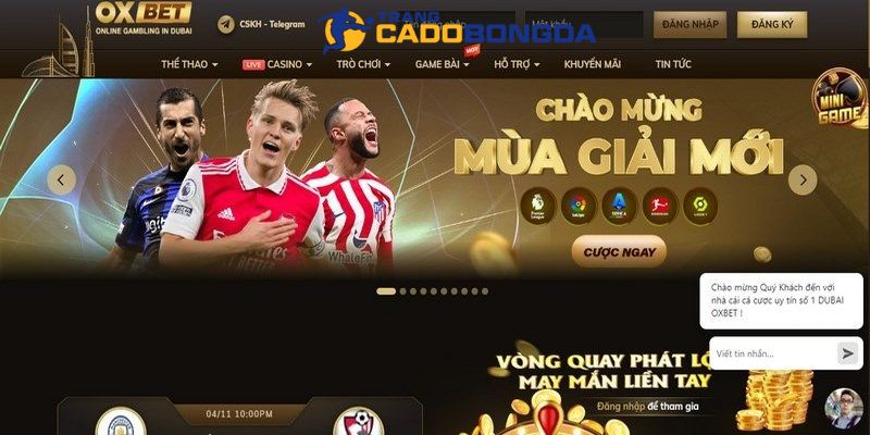 Hướng Dẫn Đăng Ký/Đăng Nhập Oxbet Tham Gia Cá Cược 2024